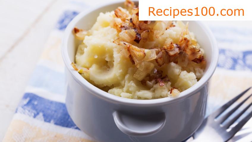Bacon-wrapped mashed potatoes