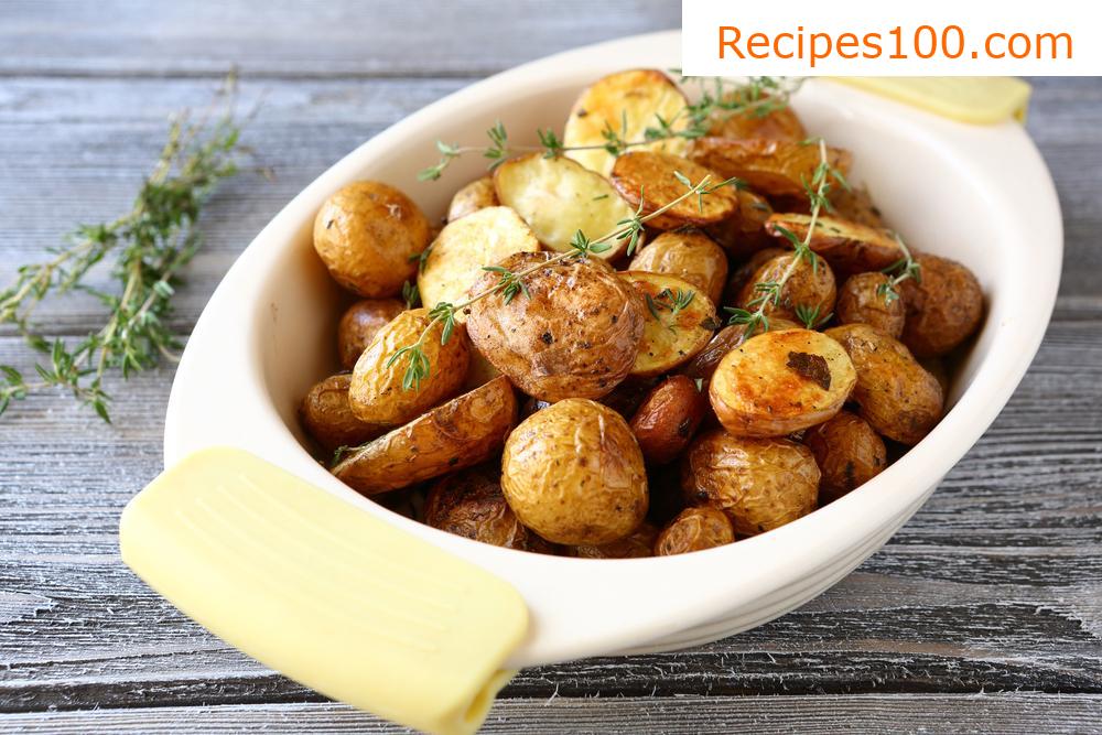 Baked potatoes