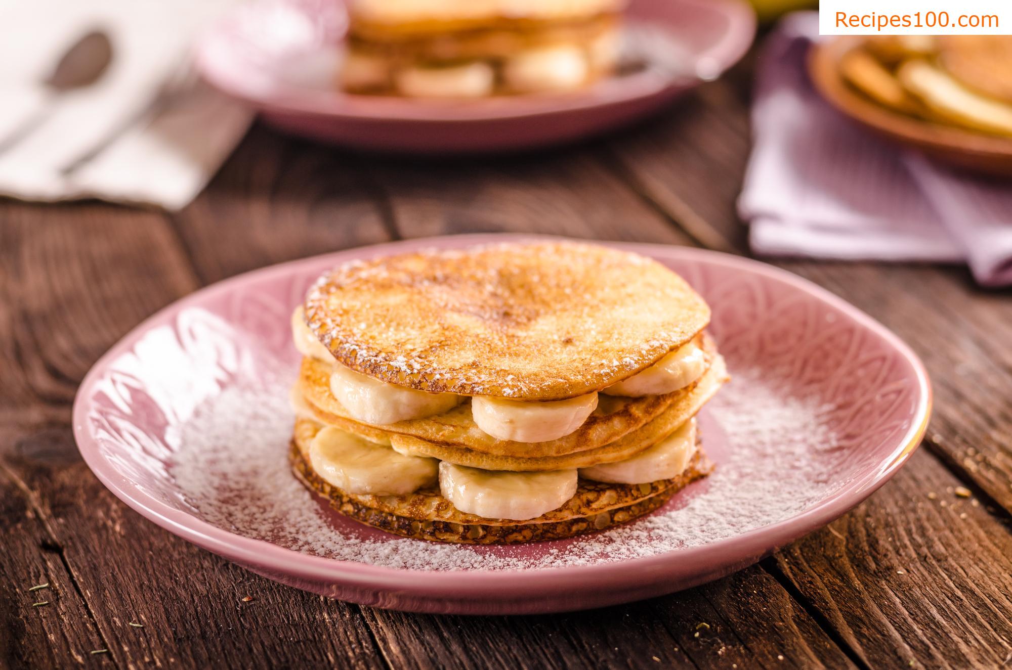 Banana pancakes / pancakes
