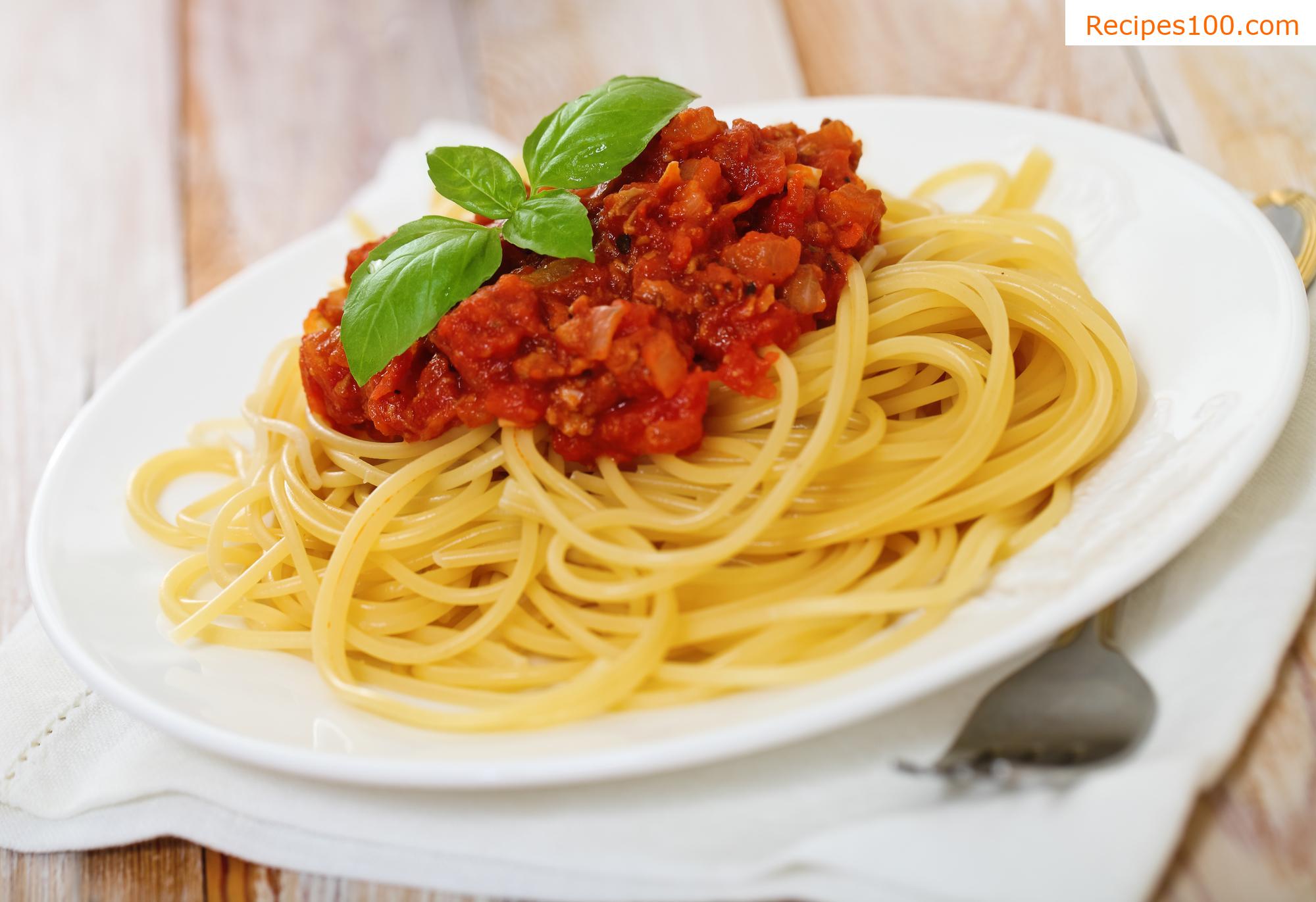 Bolognese sauce