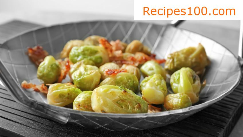 Brussels sprouts with bacon