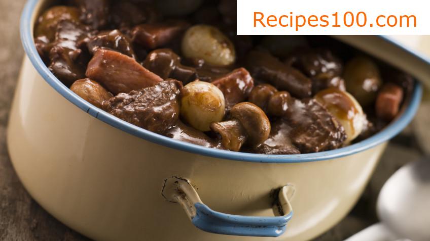 Burgundy braised beef