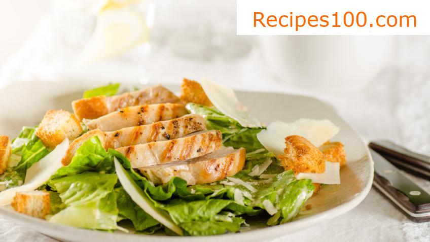 Chicken Caesar salad