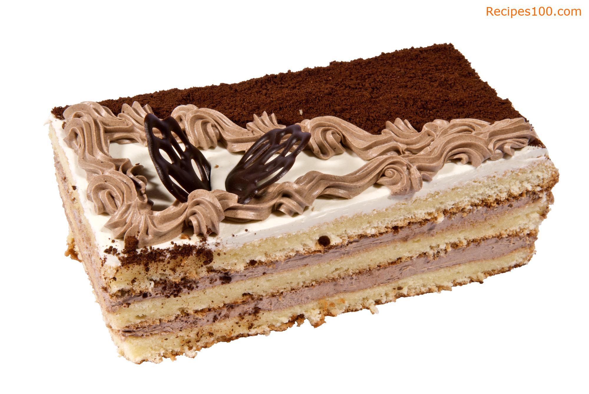 Chocolate Cake with Coffee Filling