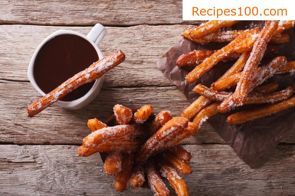 Churros with chocolate (Churros)