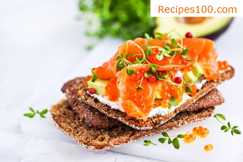 Cottage cheese spread with cress