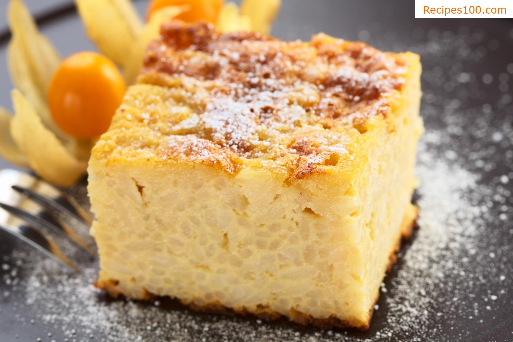 Couscous Bake with Fruit