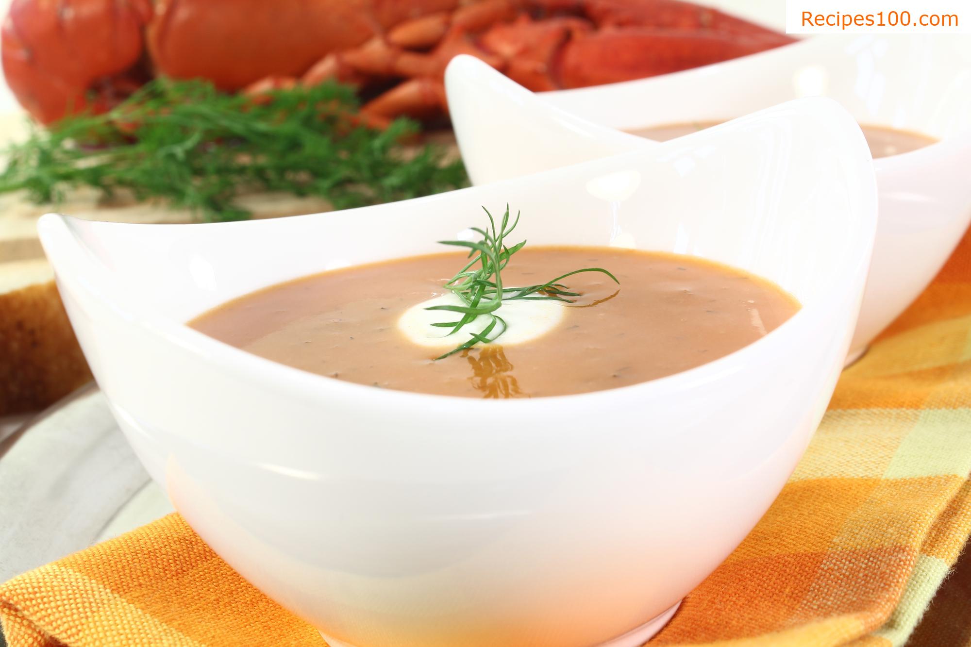 Creamy bean soup with dill