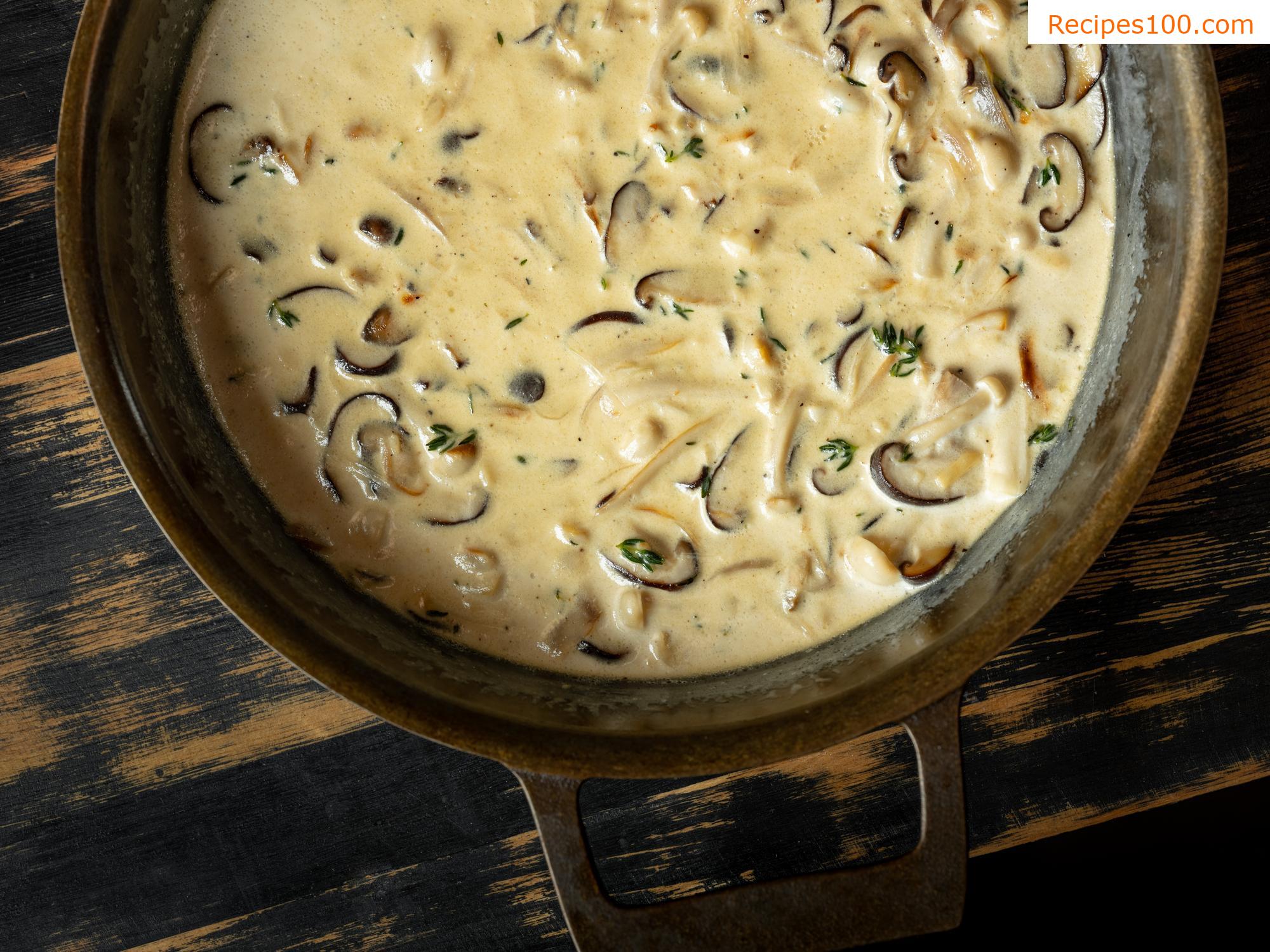 Creamy Mushroom Sauce