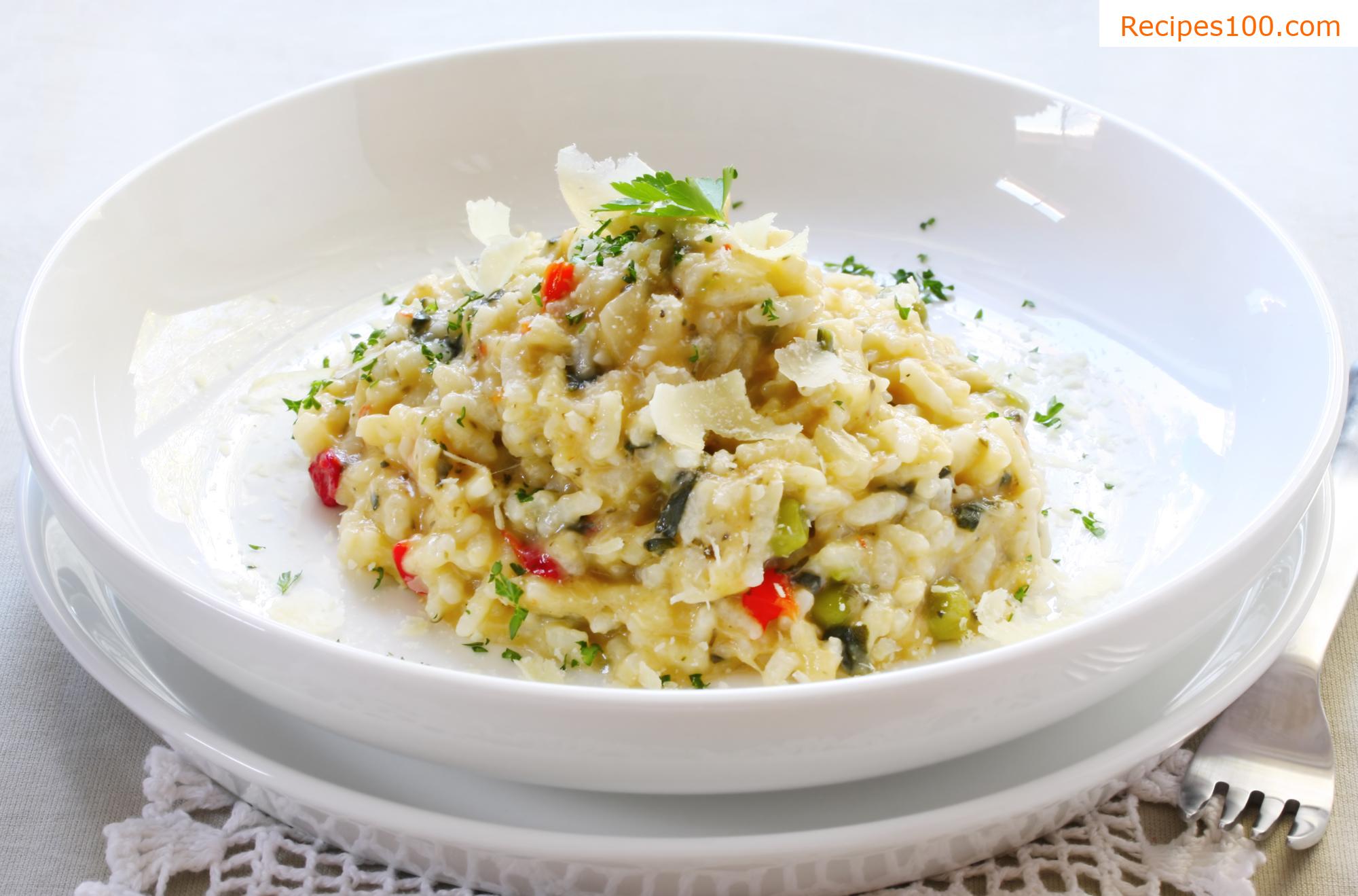 Creamy risotto