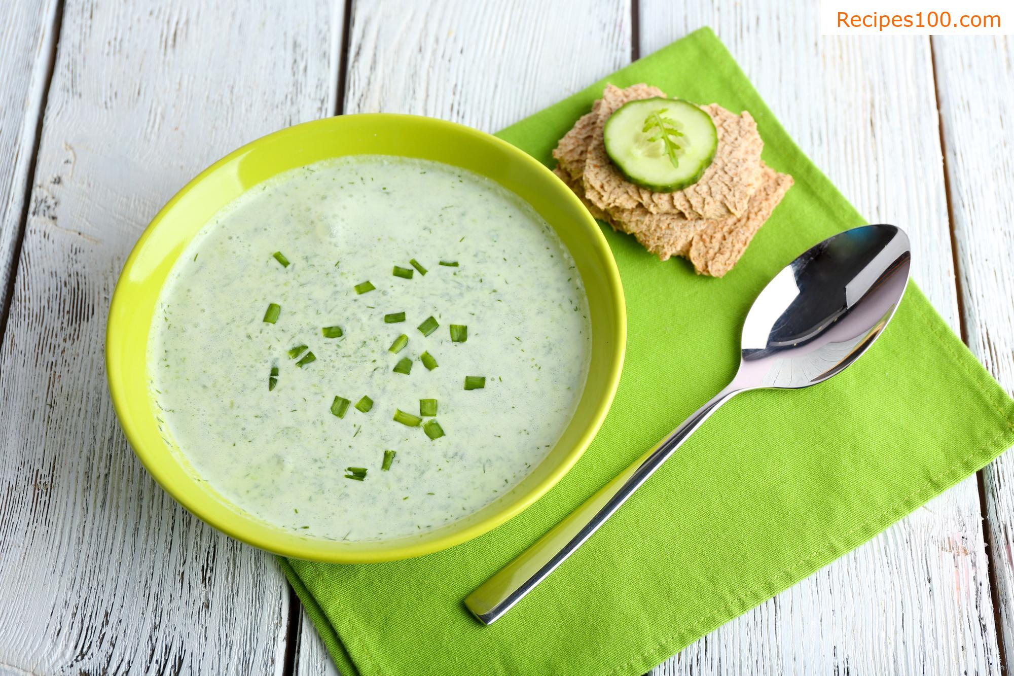 Cucumber soup