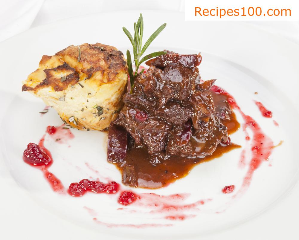 Deer ragout