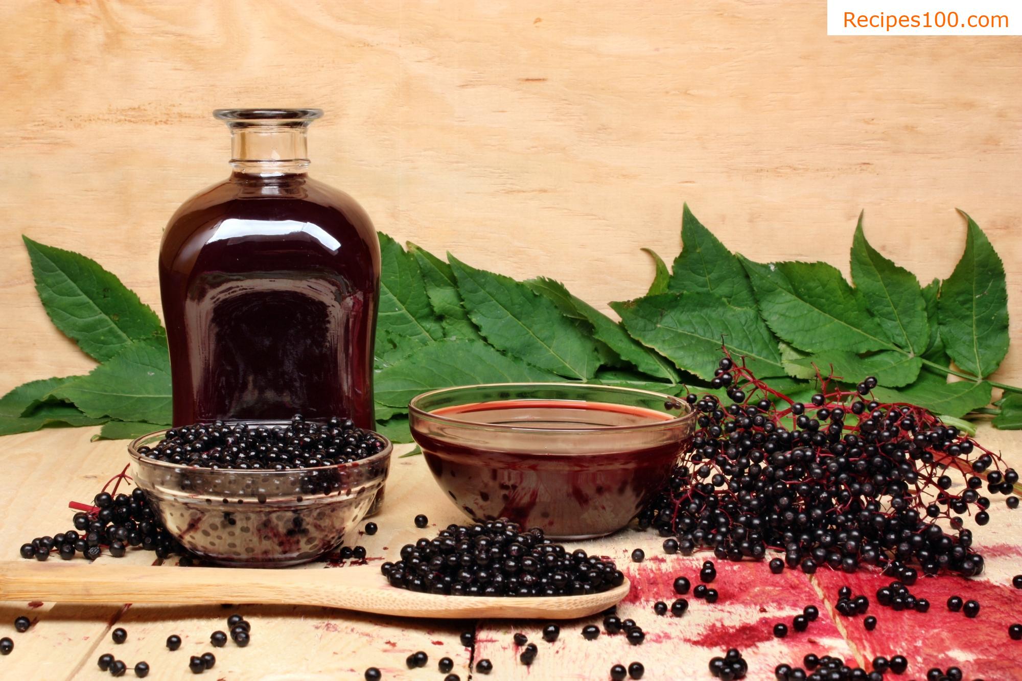 Elderberry syrup