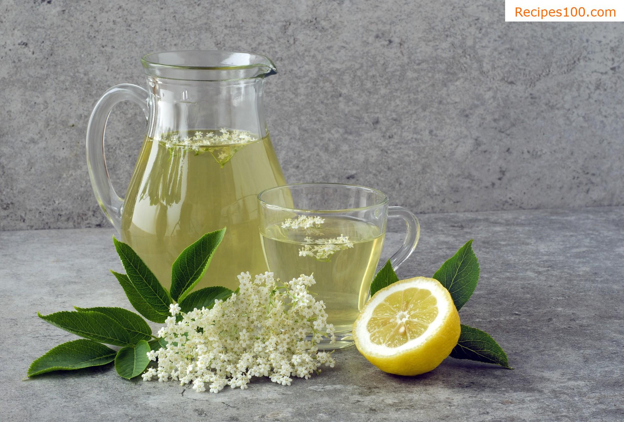 Elderflower lemonade