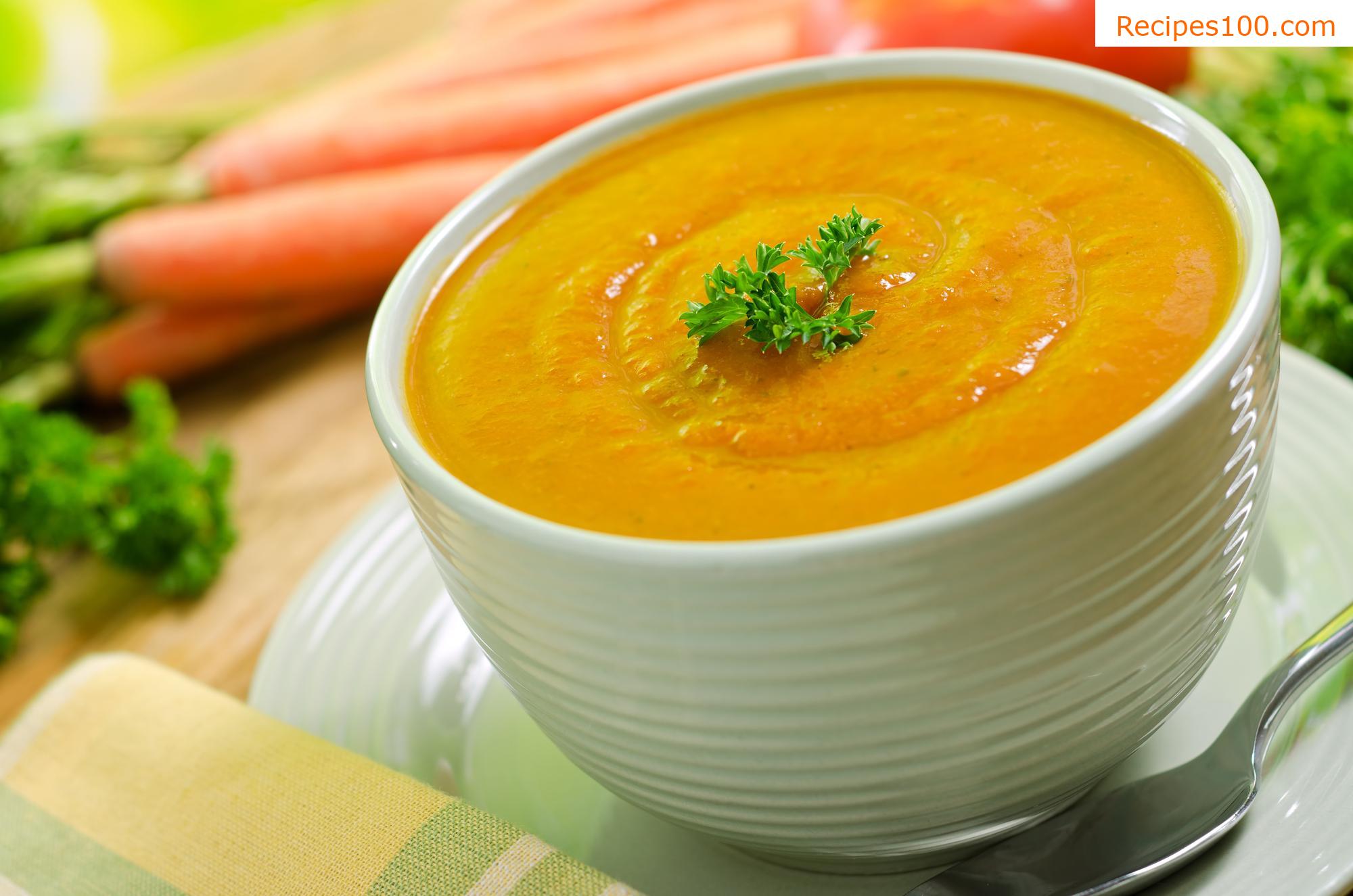 Excellent carrot soup