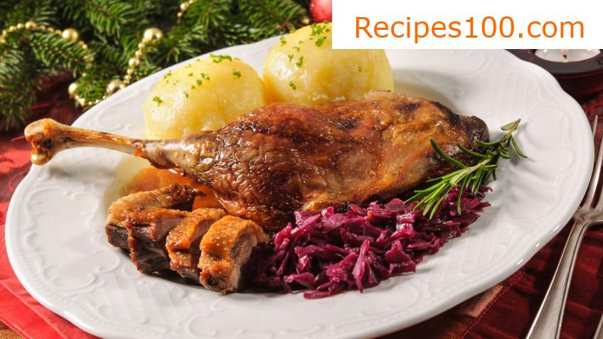Fine lokše - a side dish for duck or roasted goose