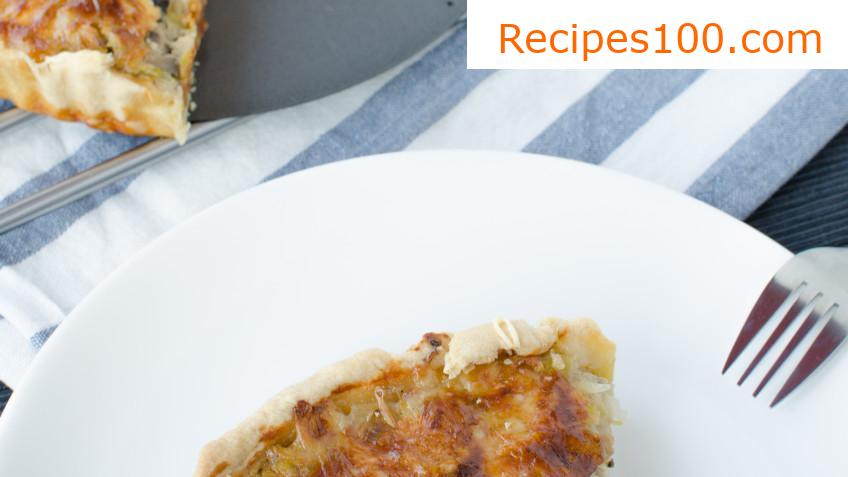 French onion tart