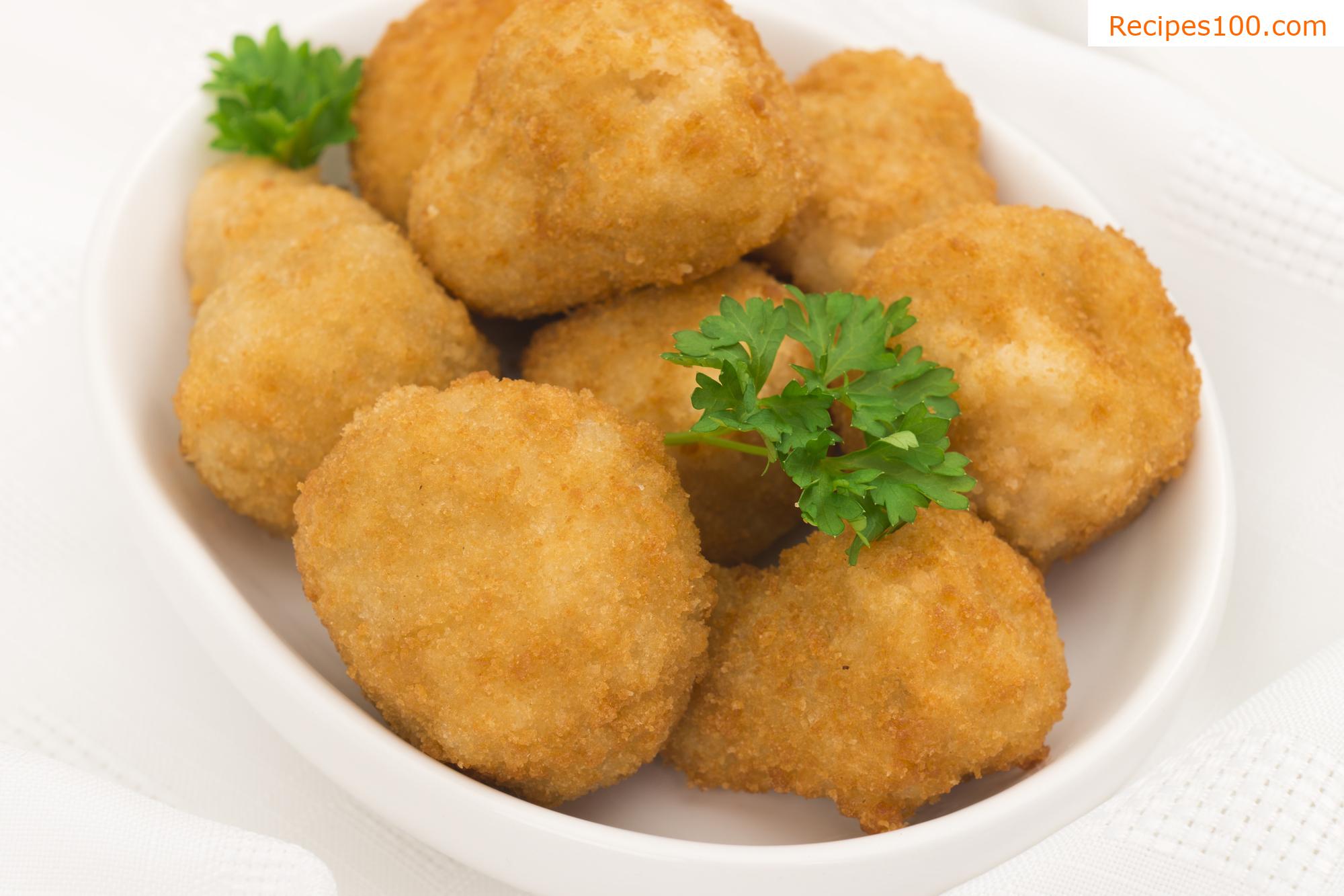 Fried mushrooms