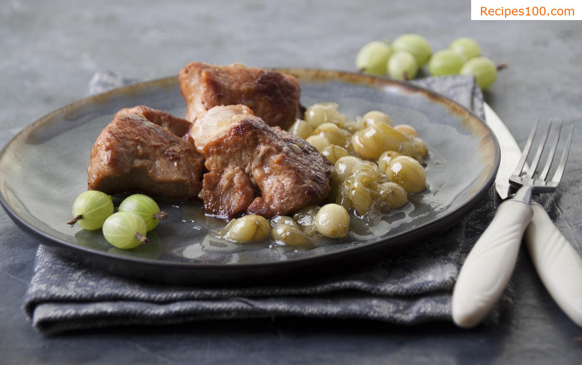 Gooseberry sauce for gooseberry lovers