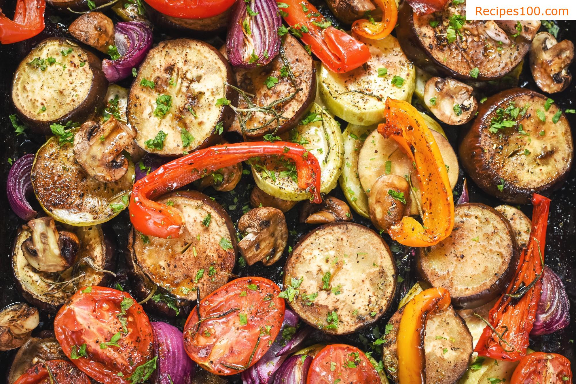 Grilled vegetables