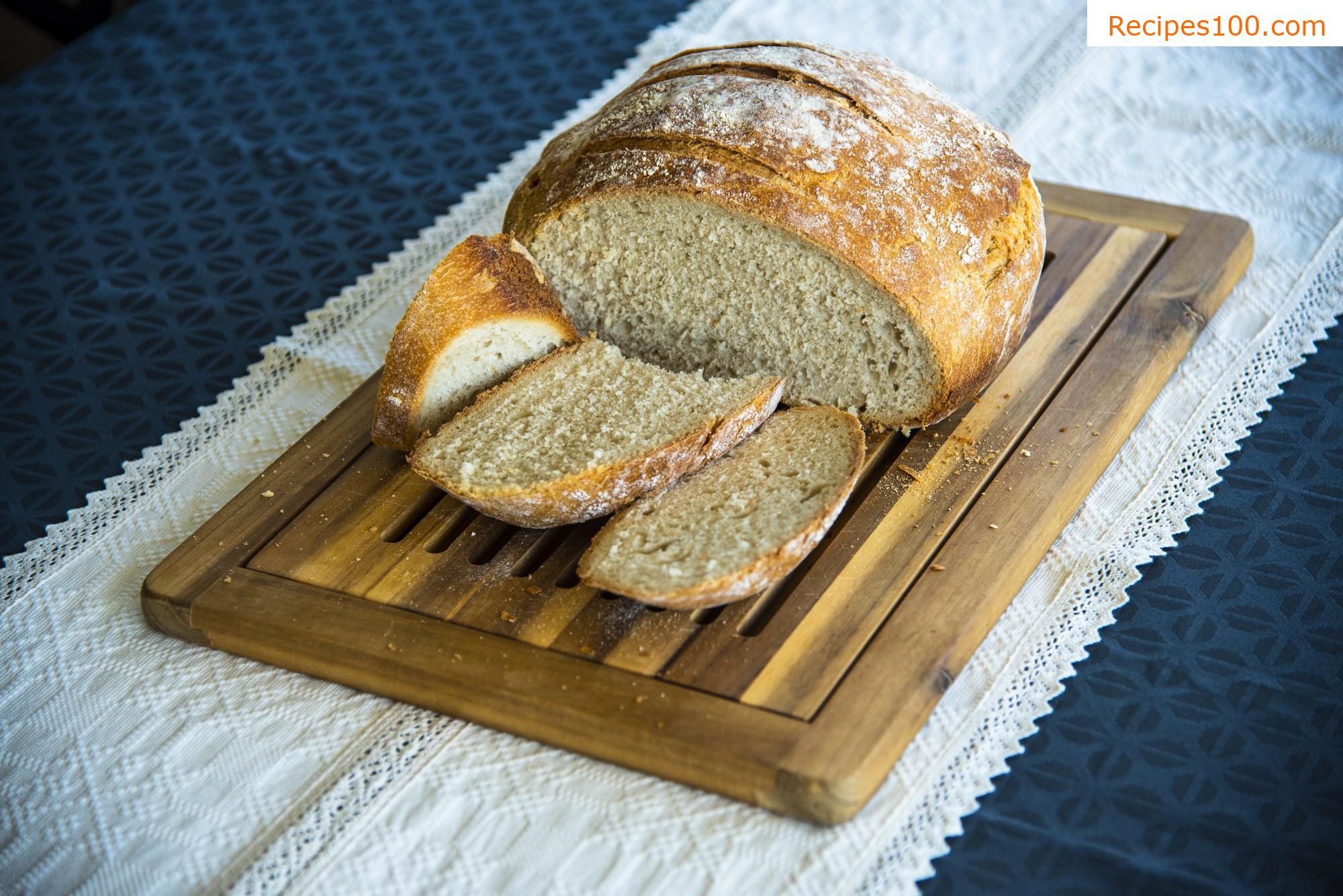 Homemade bread