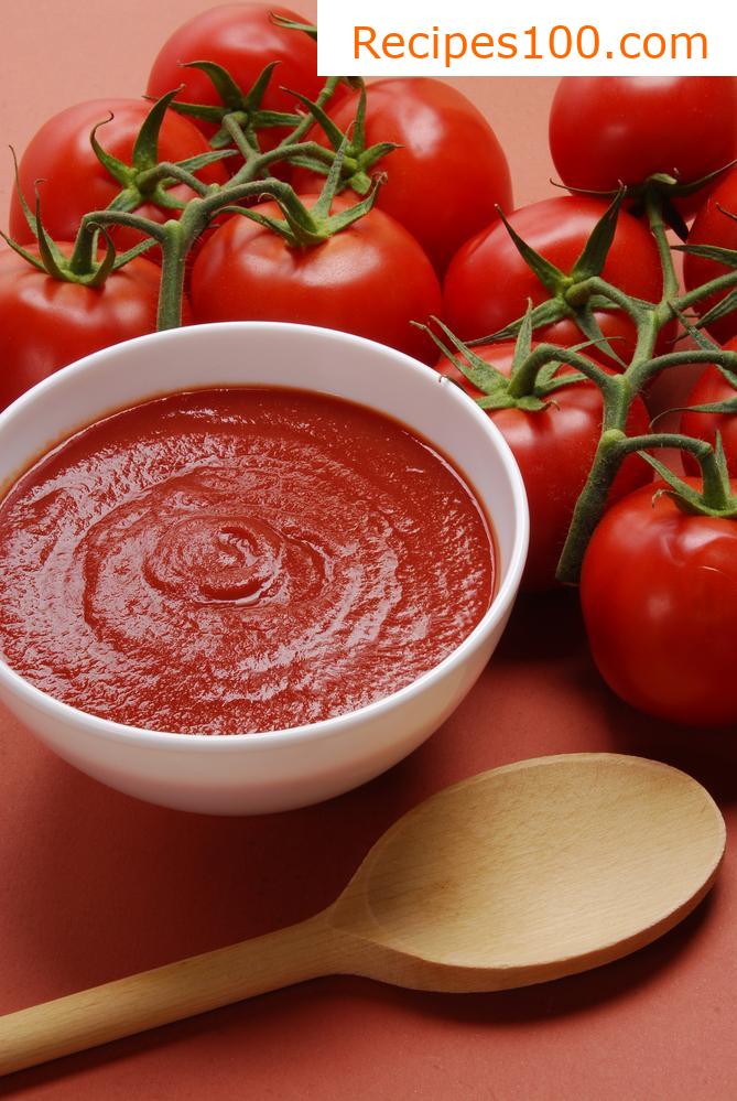 Homemade ketchup