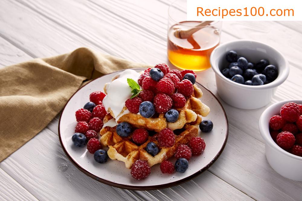 Honey waffles