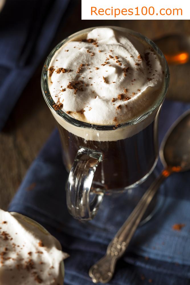 Irish coffee pudding