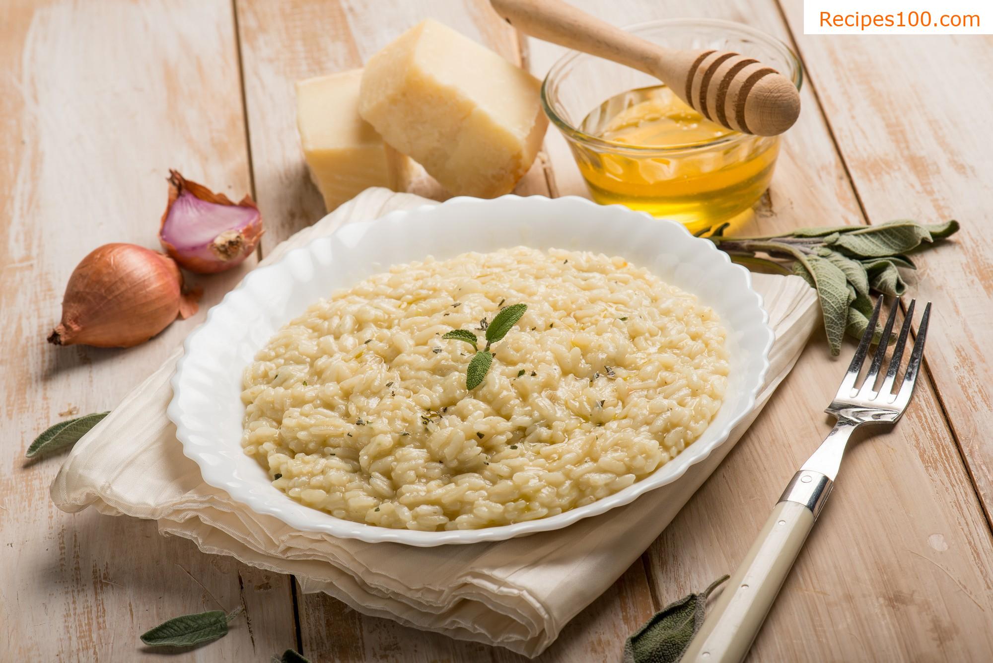 Italian creamy risotto