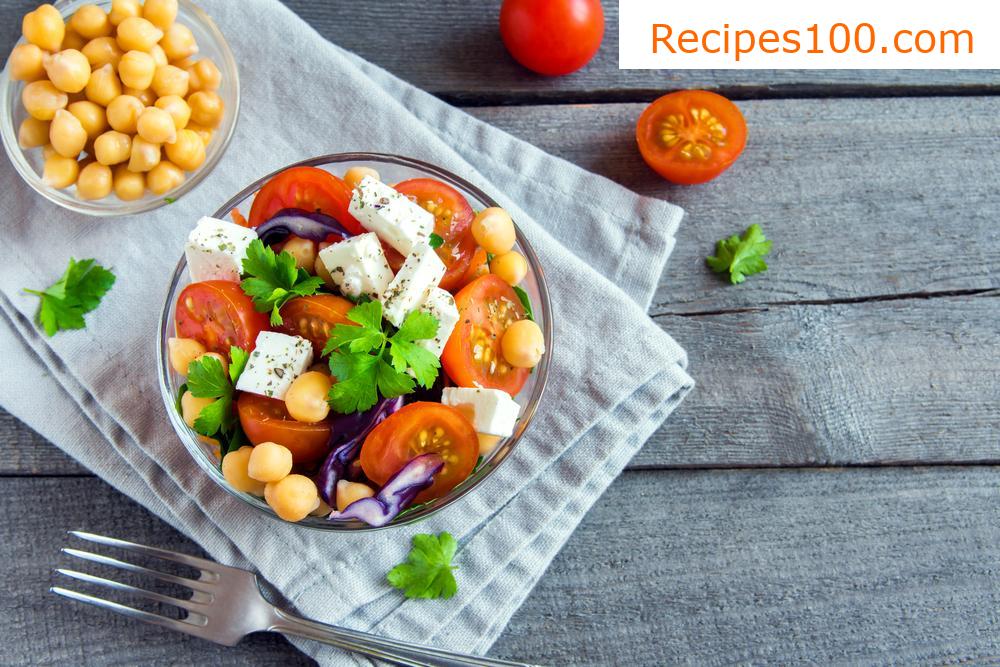 Juicy Chickpea Salad