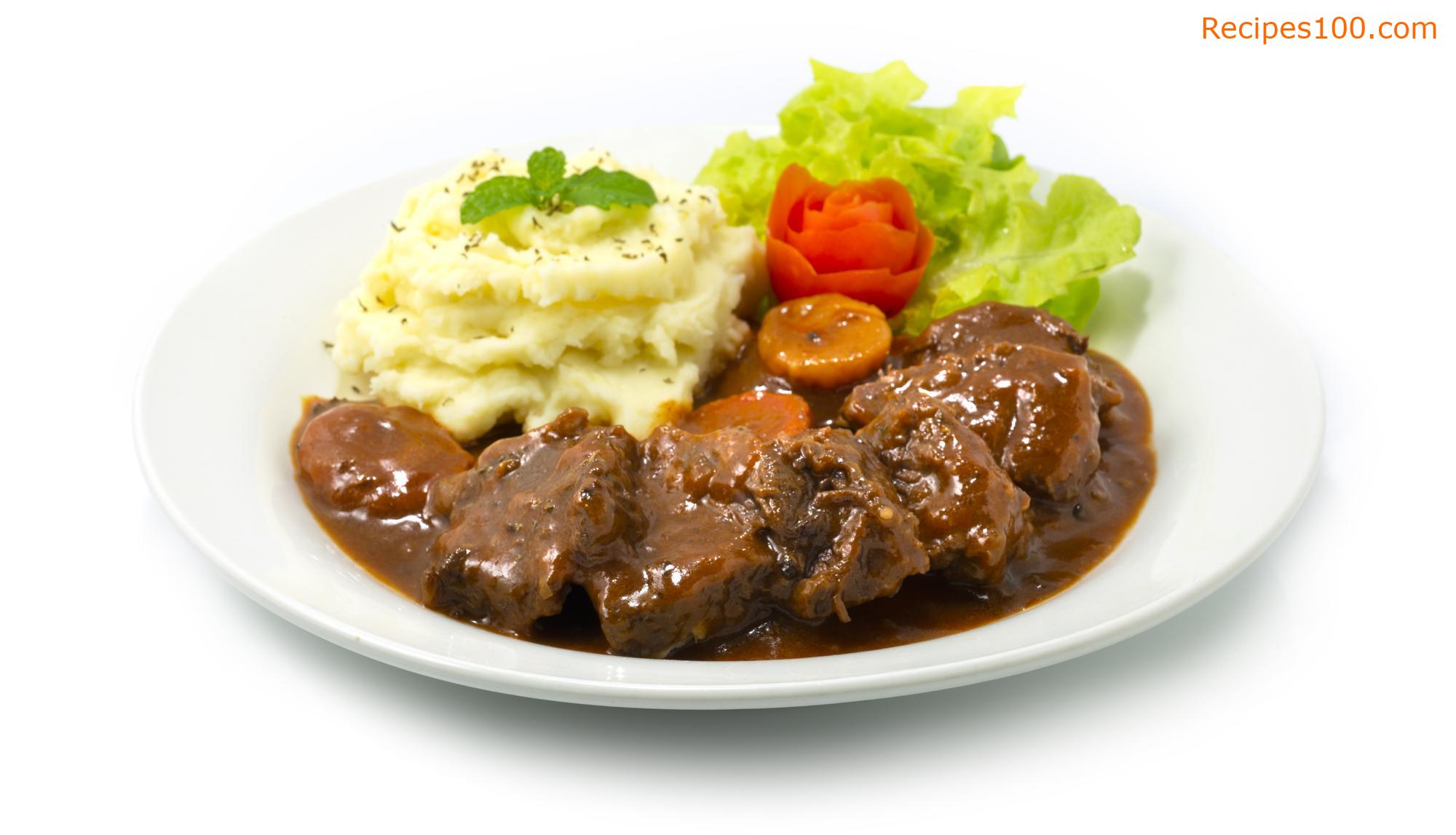 Liver sauce with beer