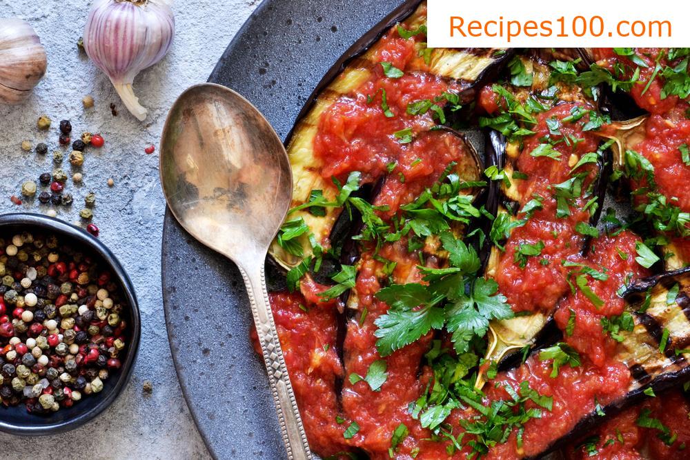 Marinated Grilled Eggplant