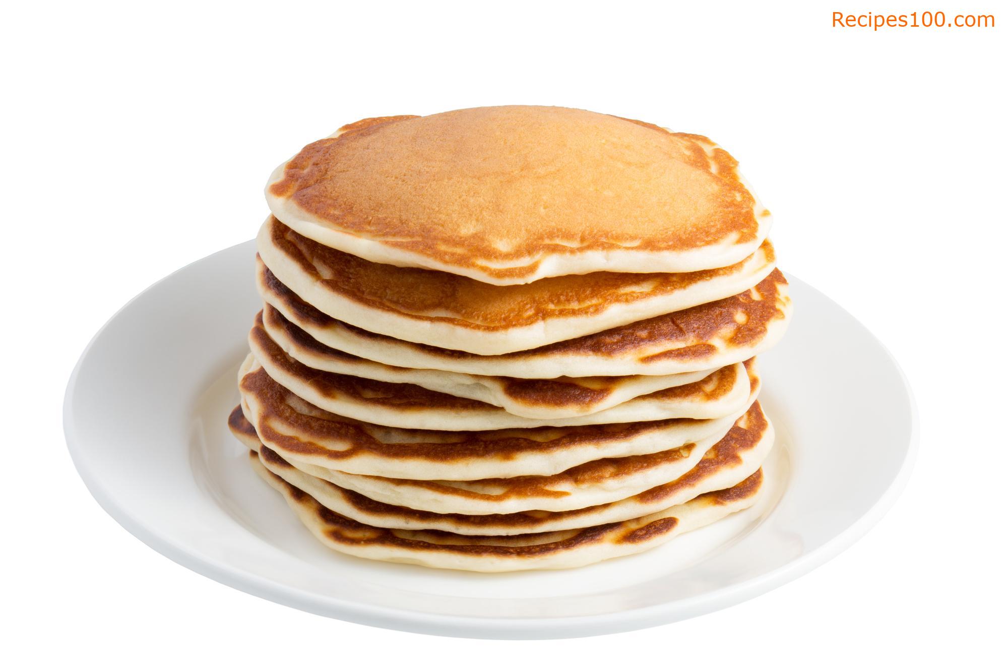 Pancakes without rising