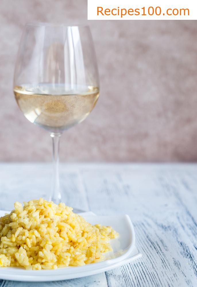 Parmesan risotto with mussels