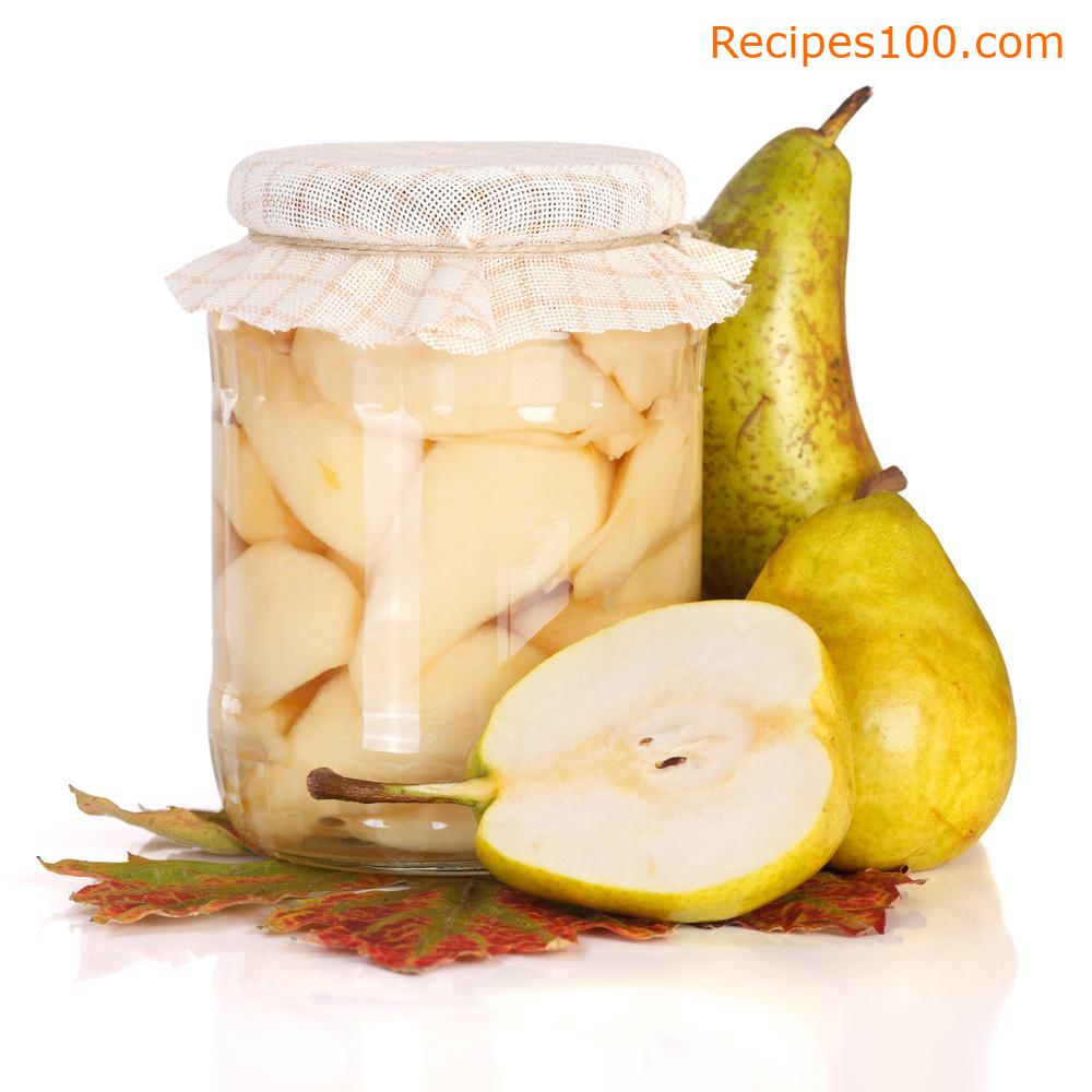 Pear compote