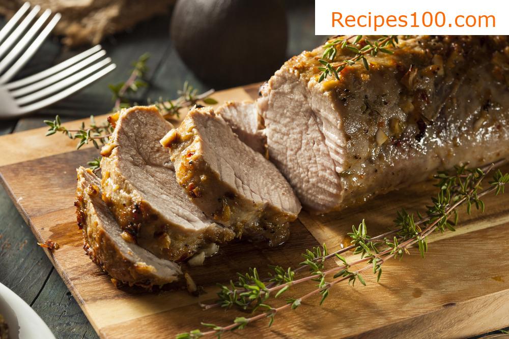 Pork tenderloin Dutch style