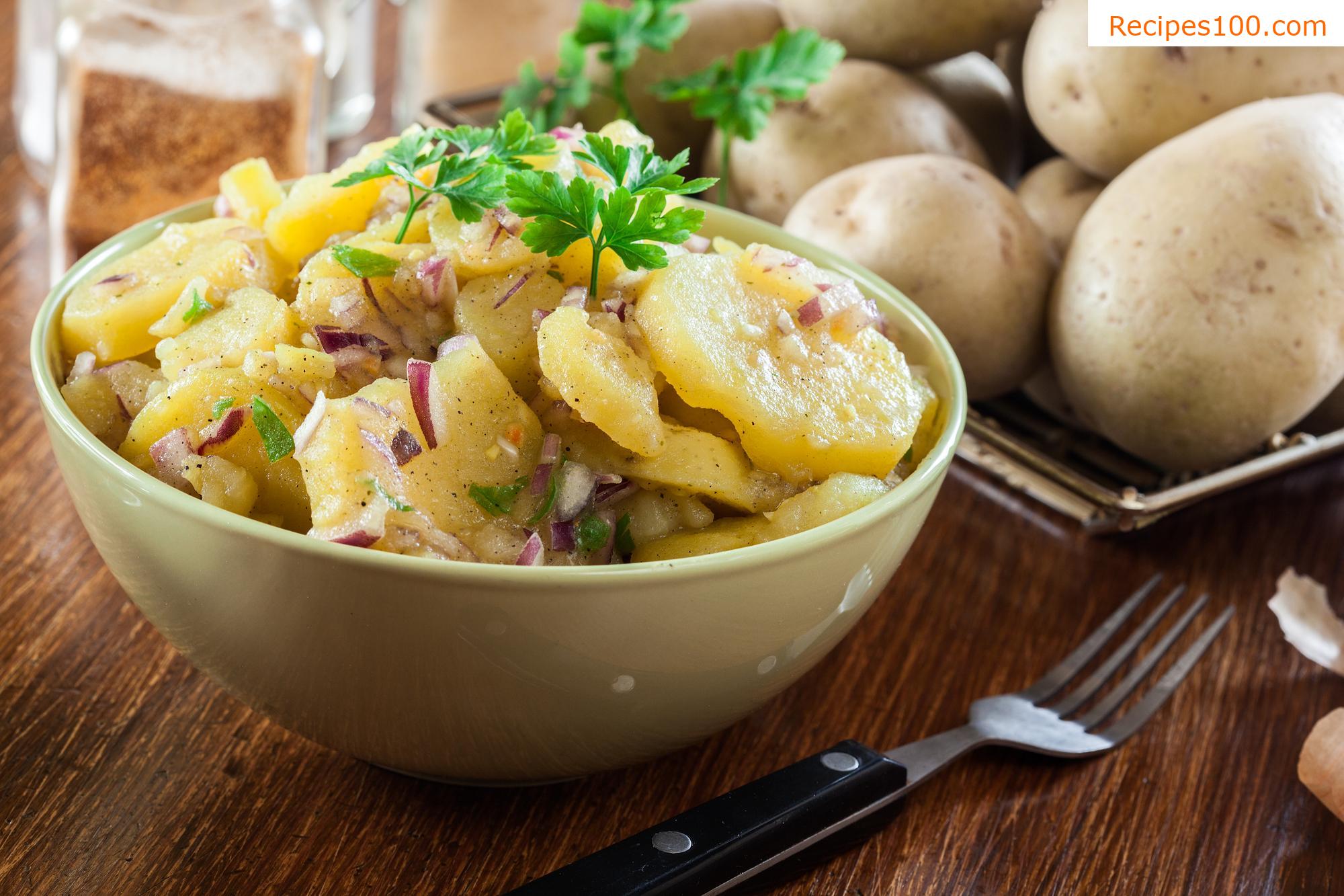 Potato salad without mayonnaise