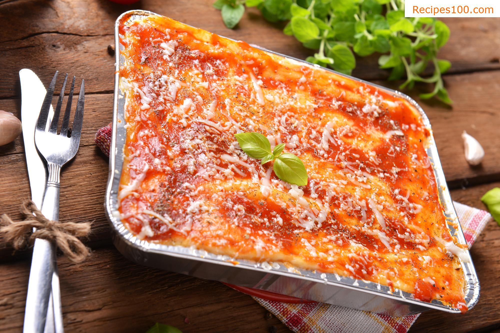 Pumpkin lasagna