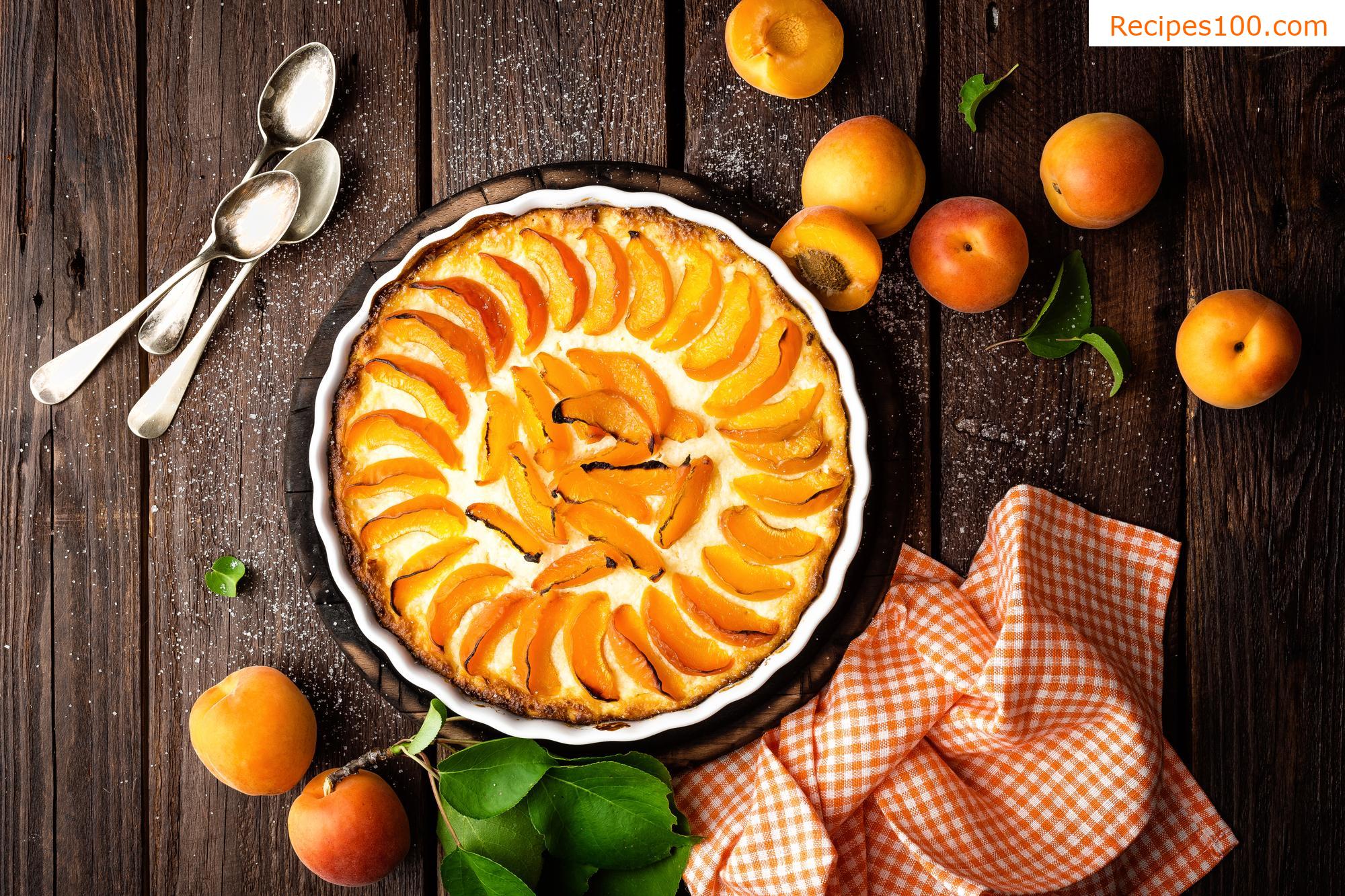 Quark cake with apricots II.