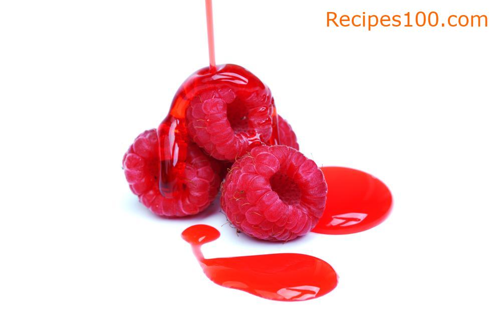 Raspberry syrup