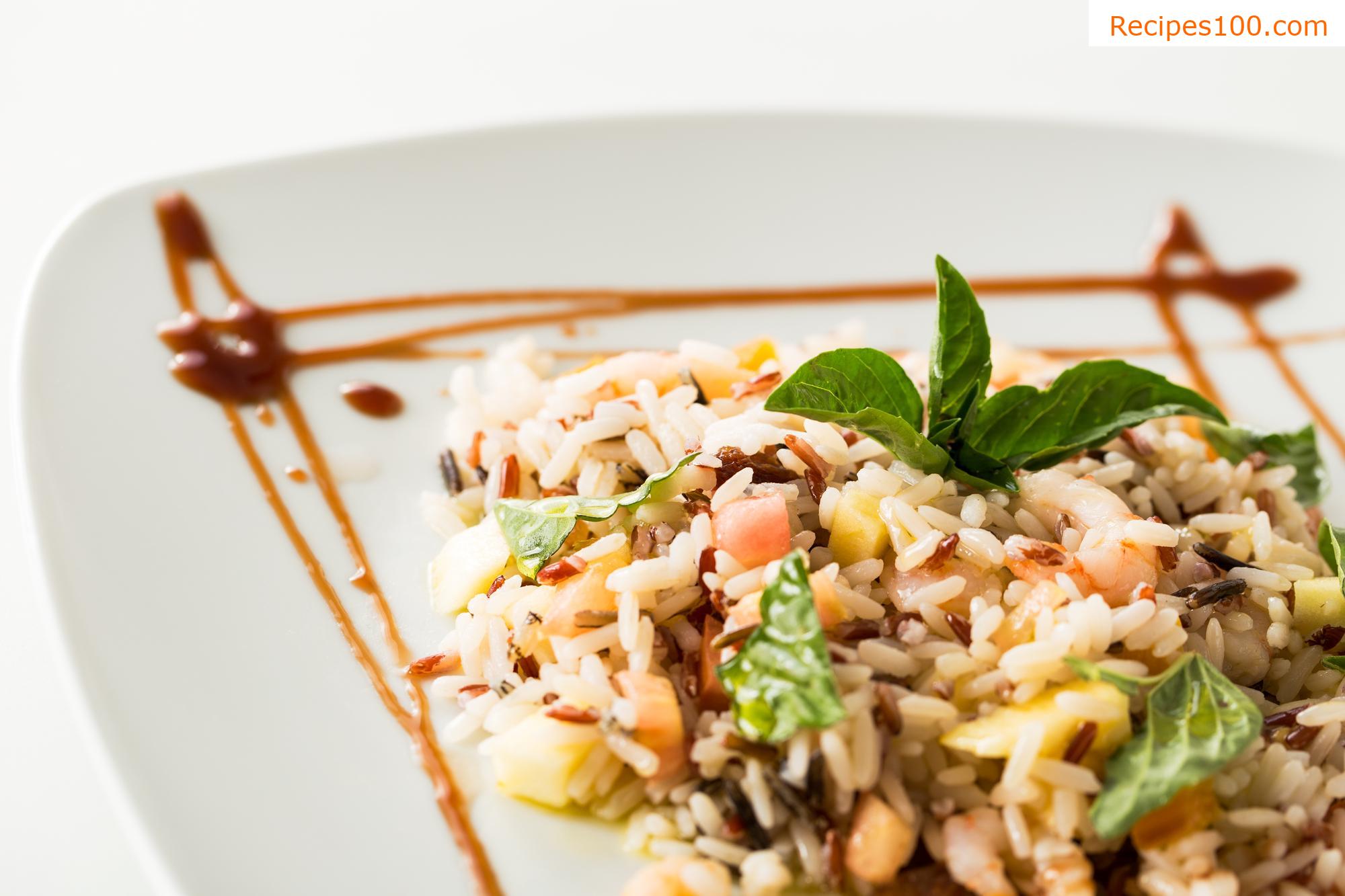 Rice salad
