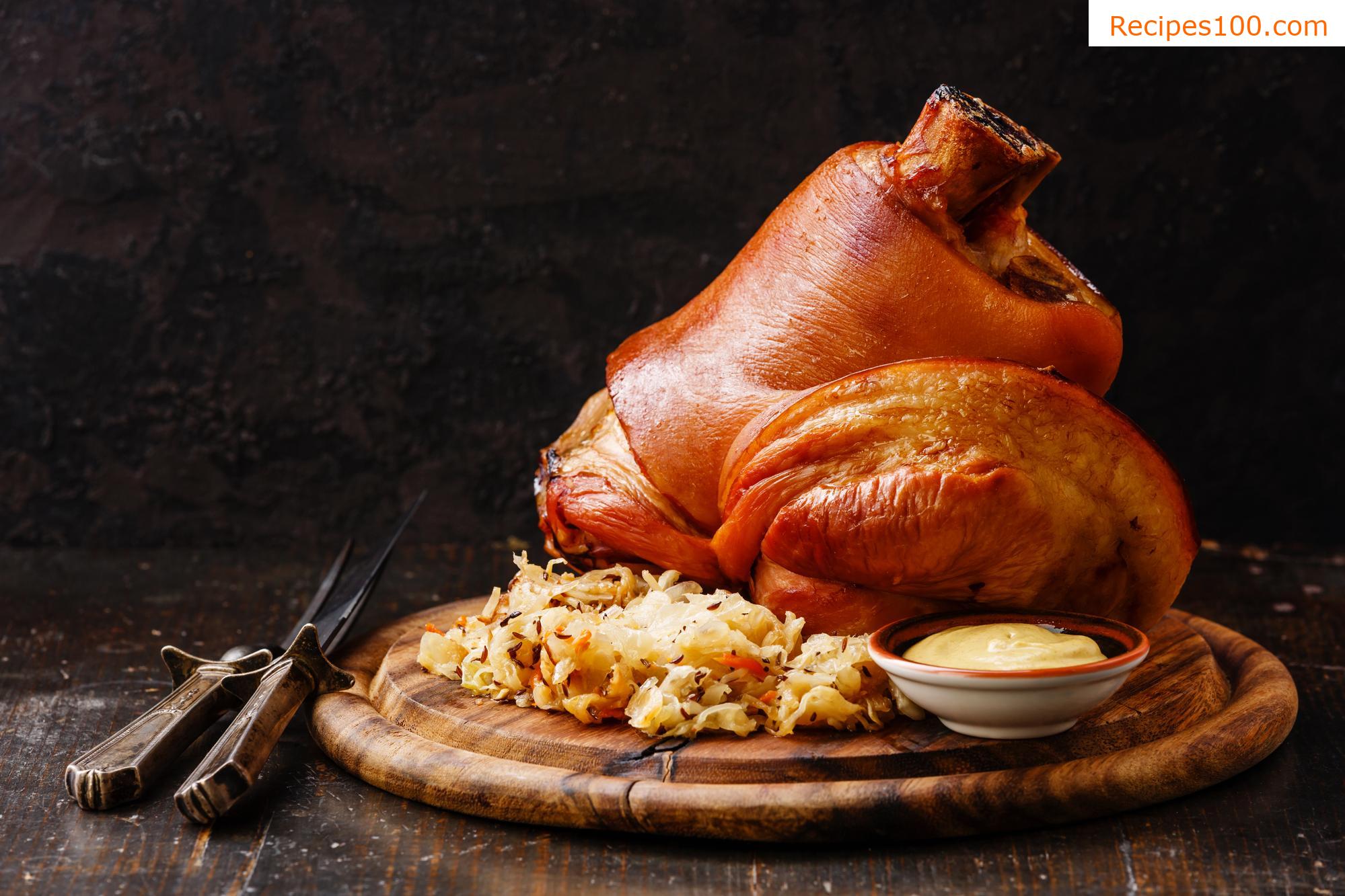 Roast Pork Knees