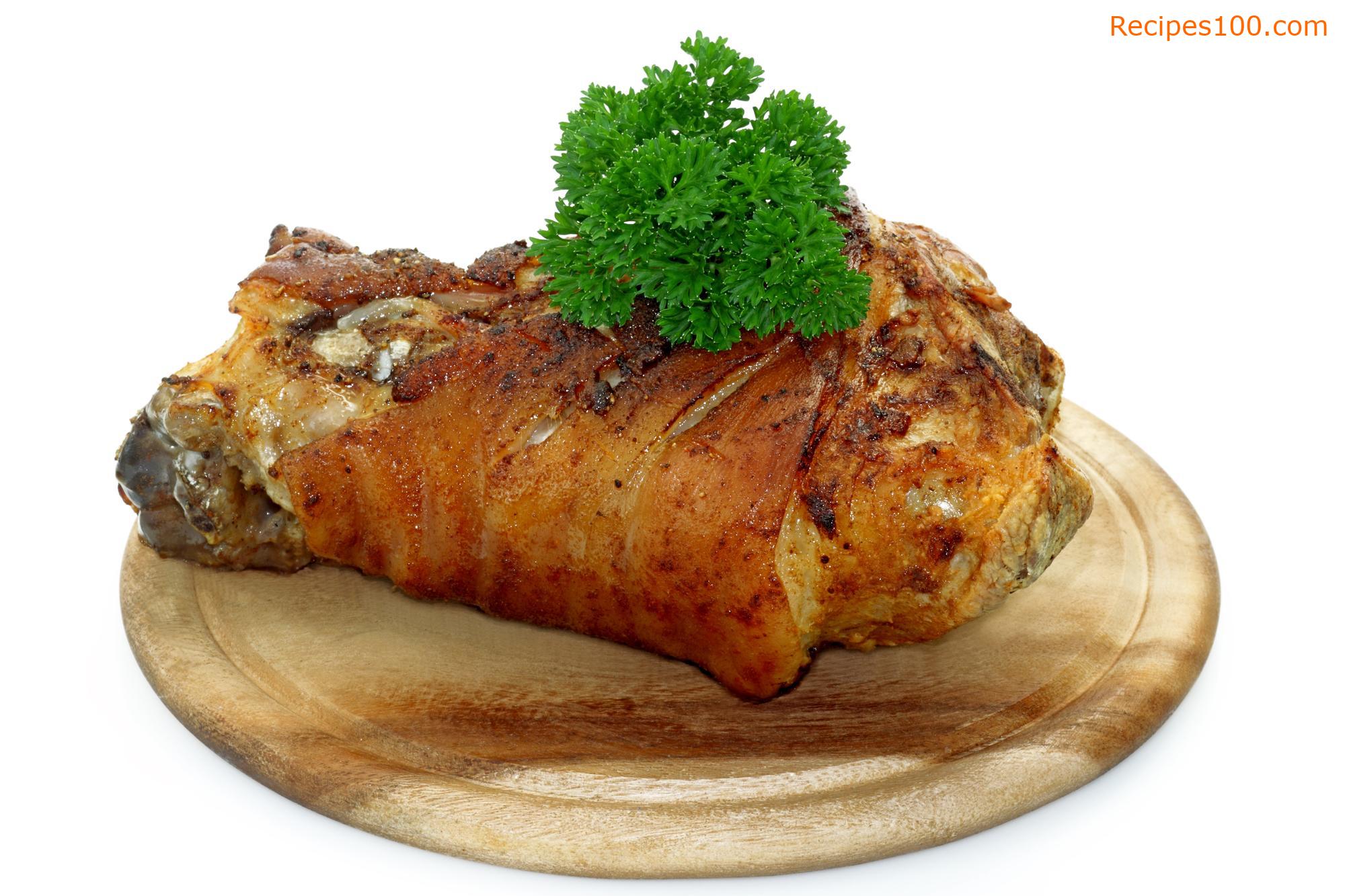 Roasted knee