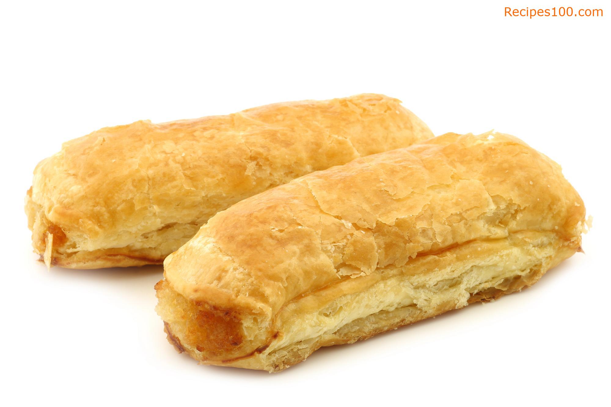 Sausages in puff pastry