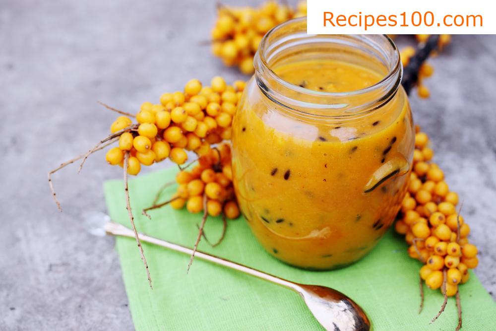 Sea buckthorn jam