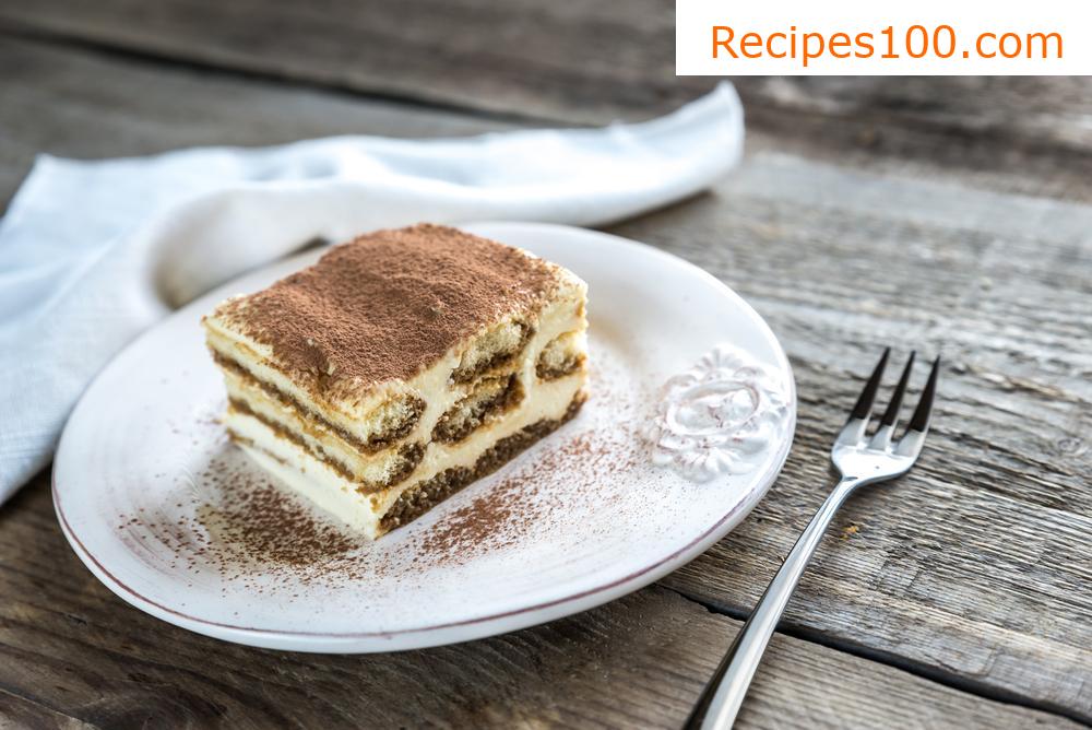 Simple tiramisu without eggs