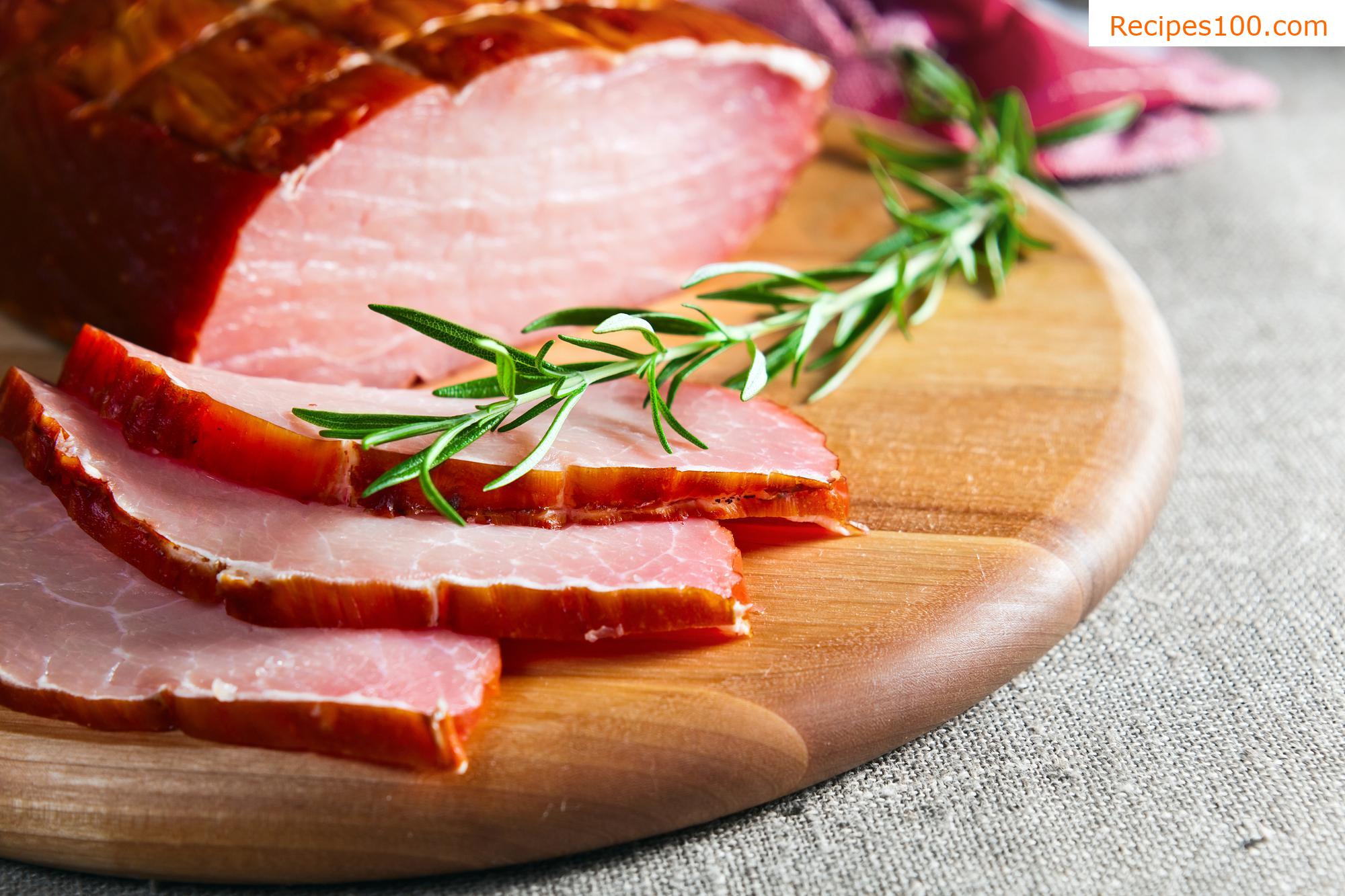Smoked meat soup