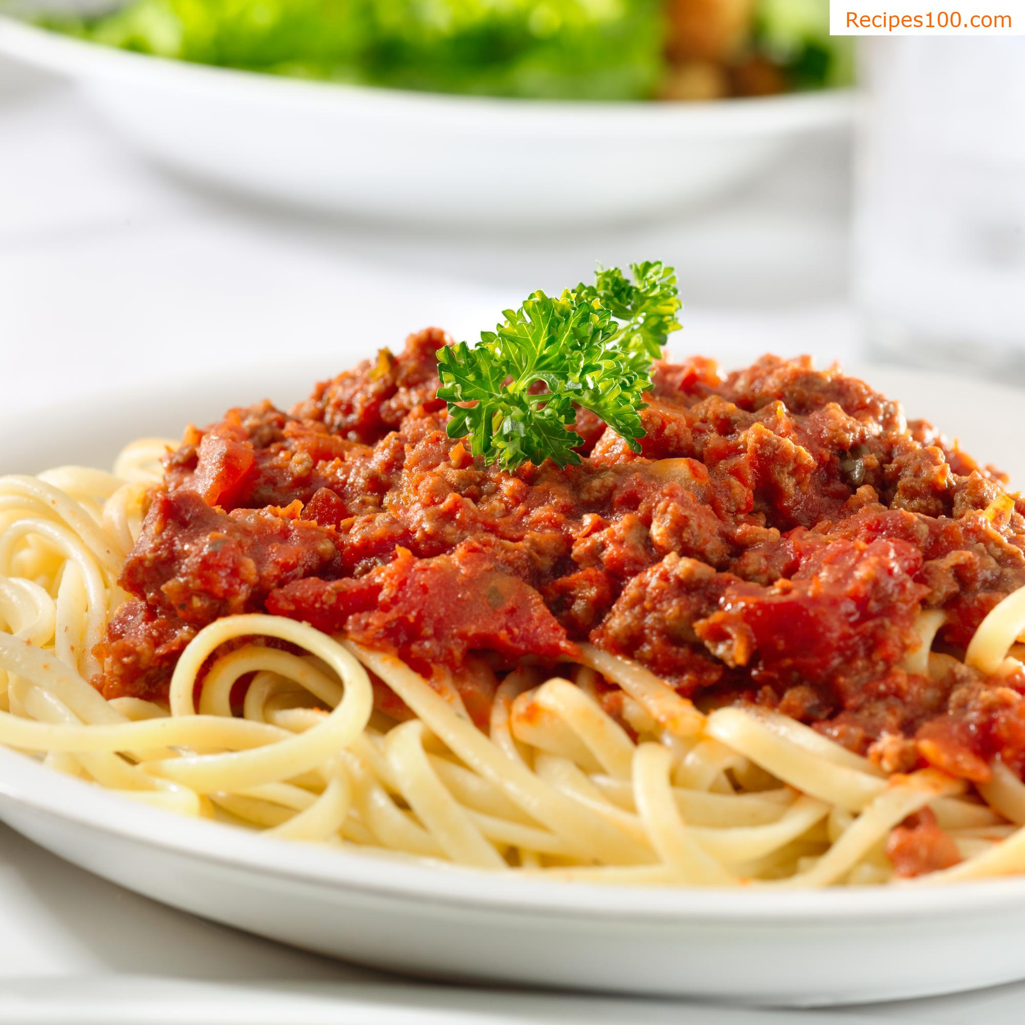 Spaghetti sauce