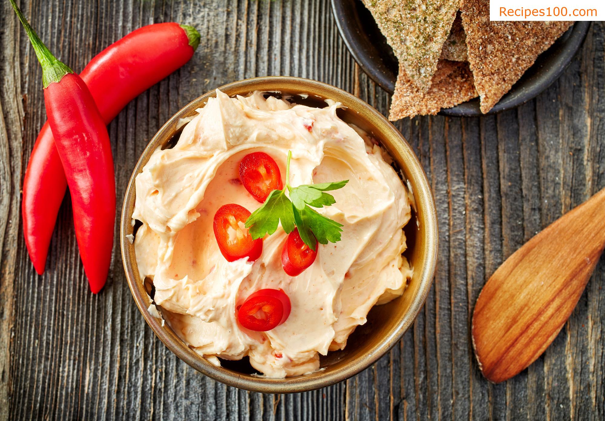 Spicy cheese spread