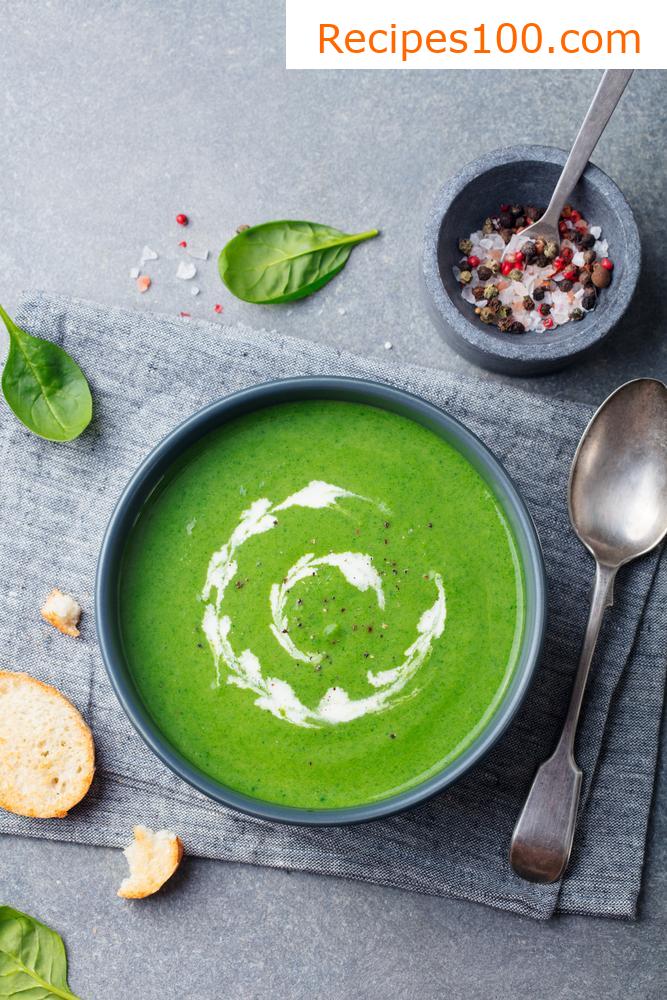 Spinach soup